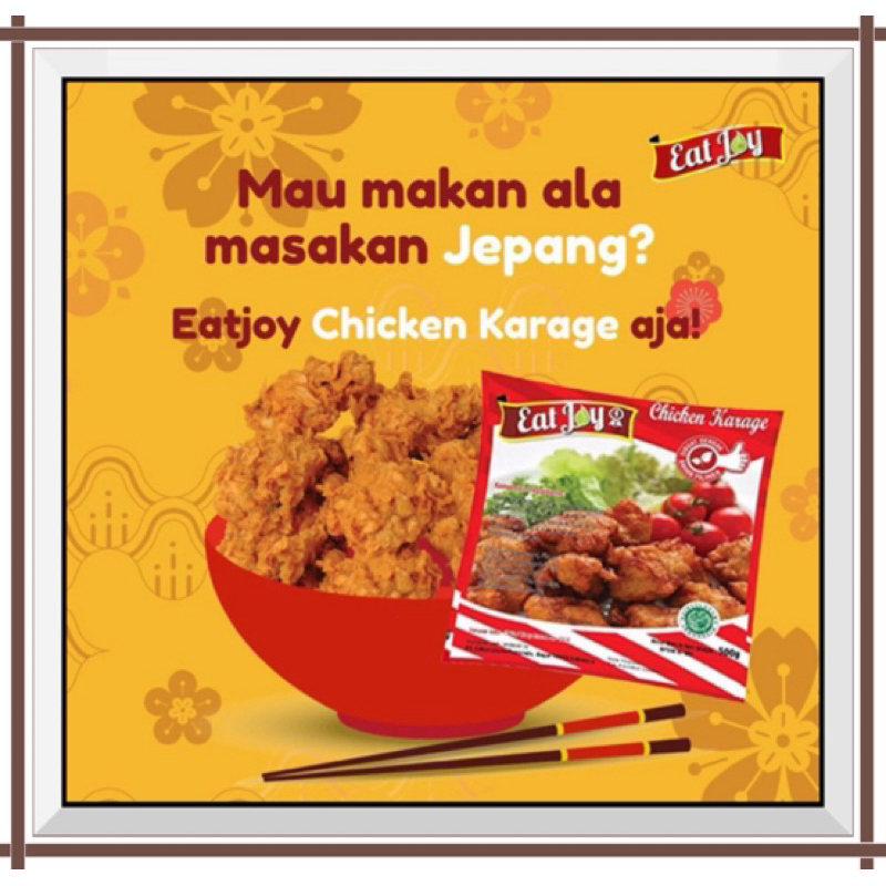 

Eat Joy / EatJoy Chicken Karage 500 gr - 1000 gr