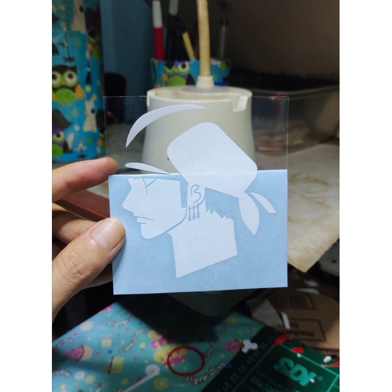 

Zoro stiker cutting one piece berkualitas
