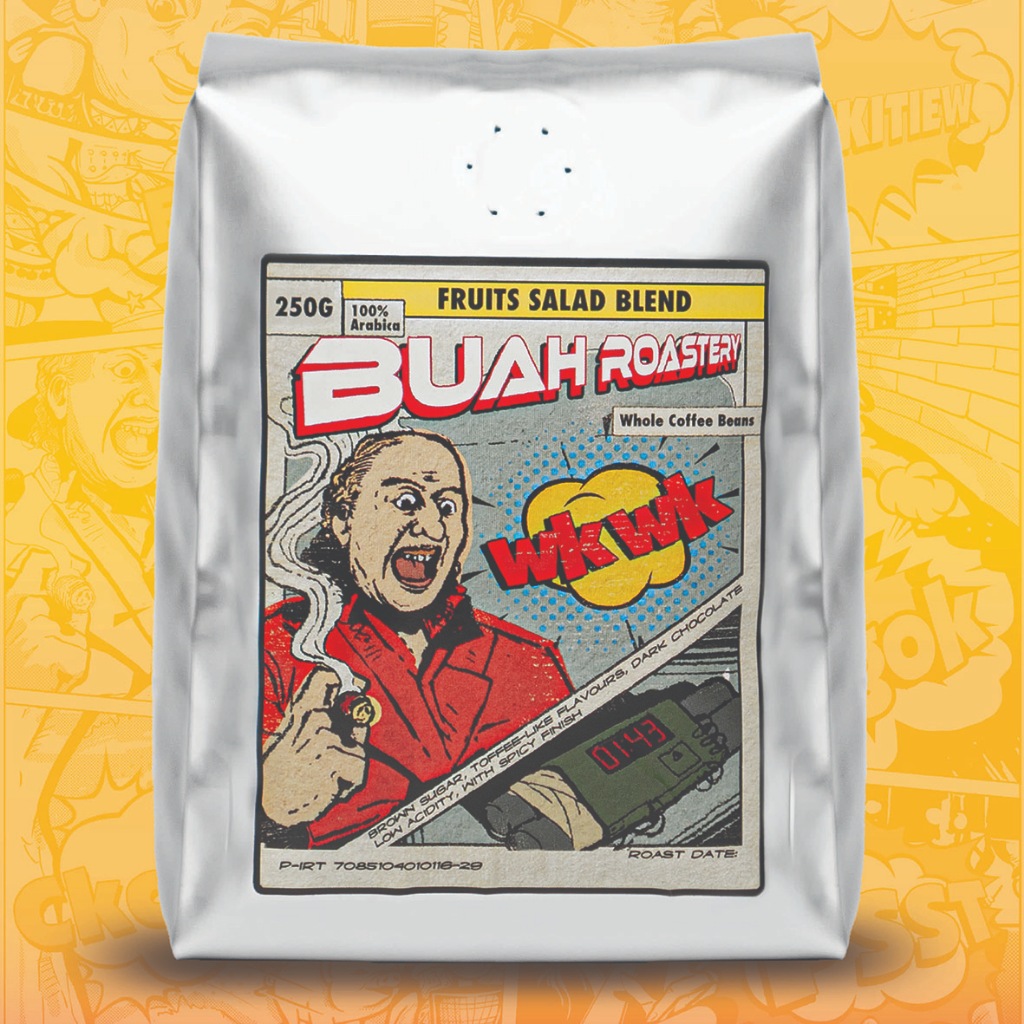 

Buah Roastery Coffee Beans / Biji Kopi Fruits Salad Blend 250gr