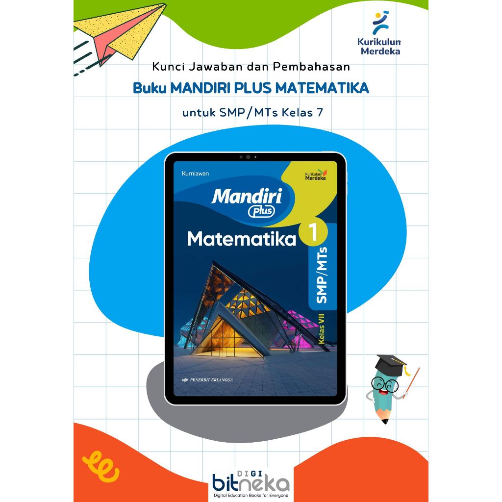 Kunci Jawaban Buku MANDIRI PLUS Matematika SMP Kelas 7 Kurikulum Merdeka-Erlangga