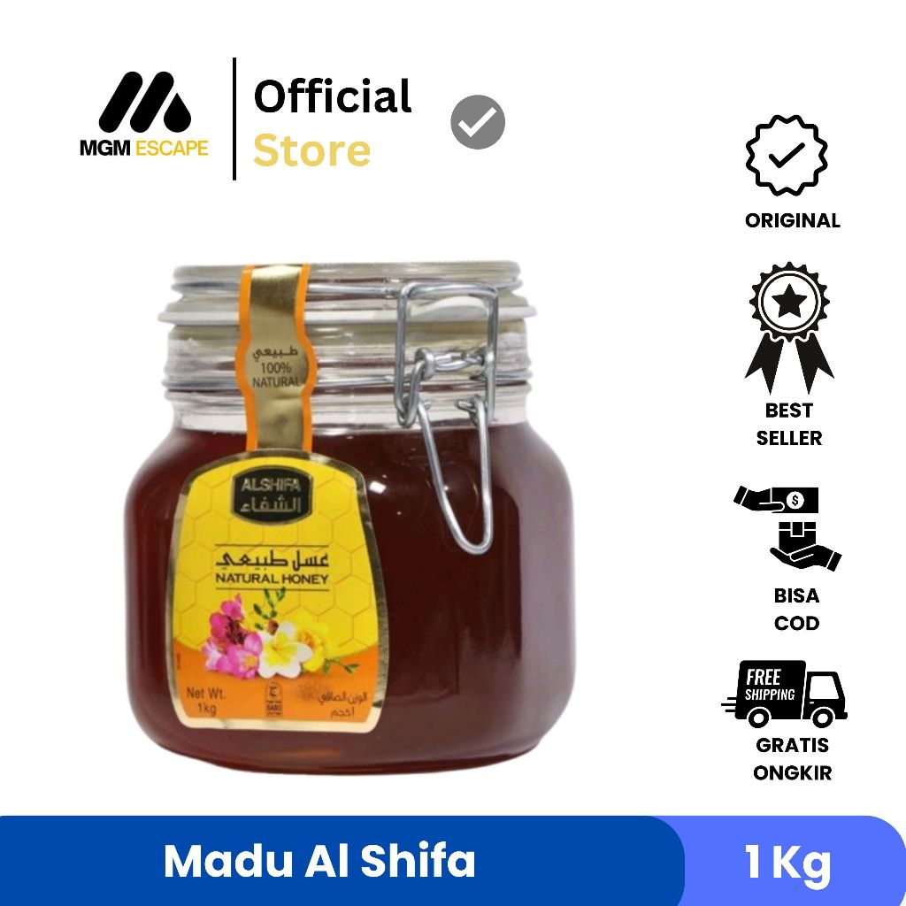 

Madu Al Shifa Natural Honey 1 kg – 100% Madu Murni Asli
