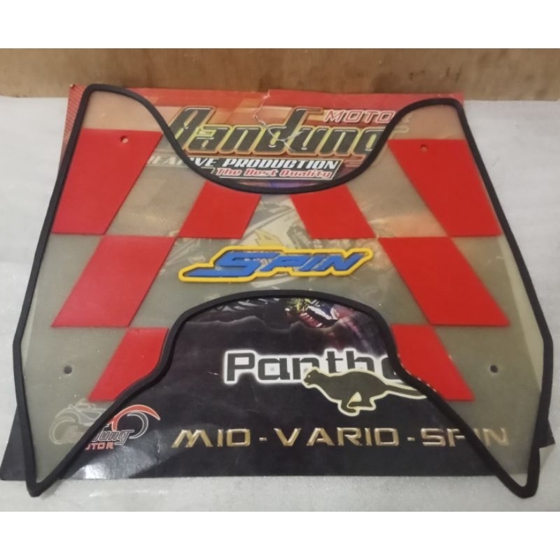 Bordes Floor Board Karpet Pijakan Kaki Suzuki Spin125 Spin 125 Merk Bandung Motor