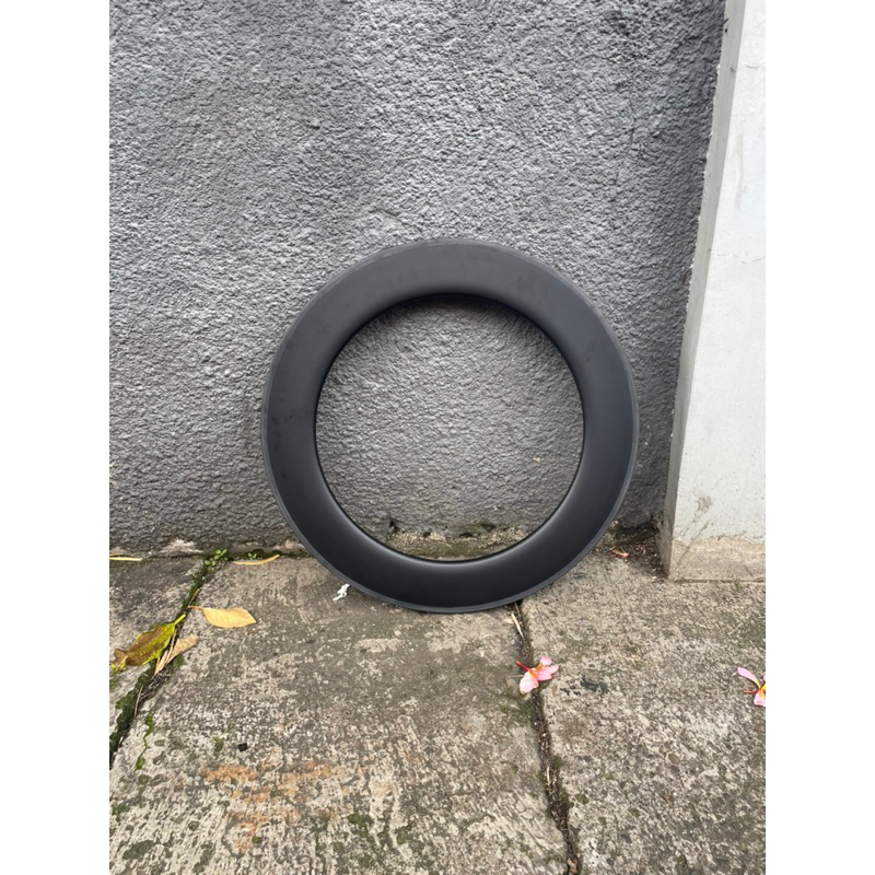Rims velg sepeda fixie carbon 700c 88mm ringan rim brake 24h