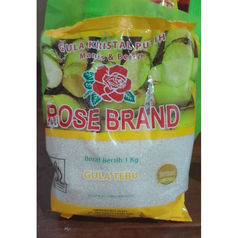 

gula rose brand 1kg