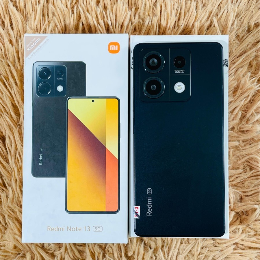 Hp Second Xiaomi redmi Note 13 5G 8+256GB Hp Bekas Pemakaian Pribadi