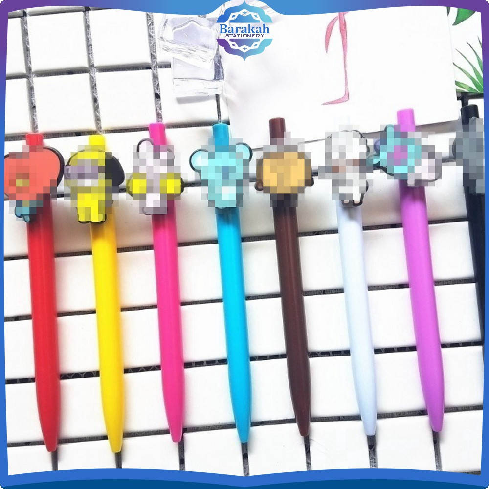 

Pulpen Mekanik Karakter Alat Tulis / Stationary Pena Gel Pen Bangtanboy Barakah Stationery A11