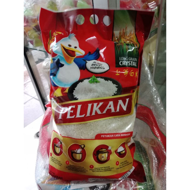 

Beras Pelikan 3 KG Premium