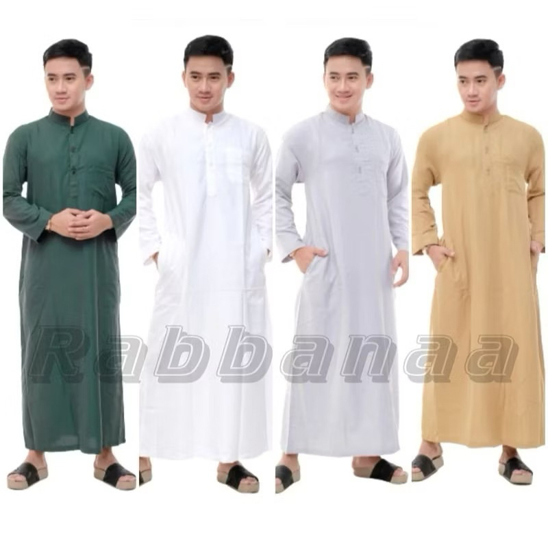 GAMIS JUBAH PRIA RABBANAA MODEL HARMAIN