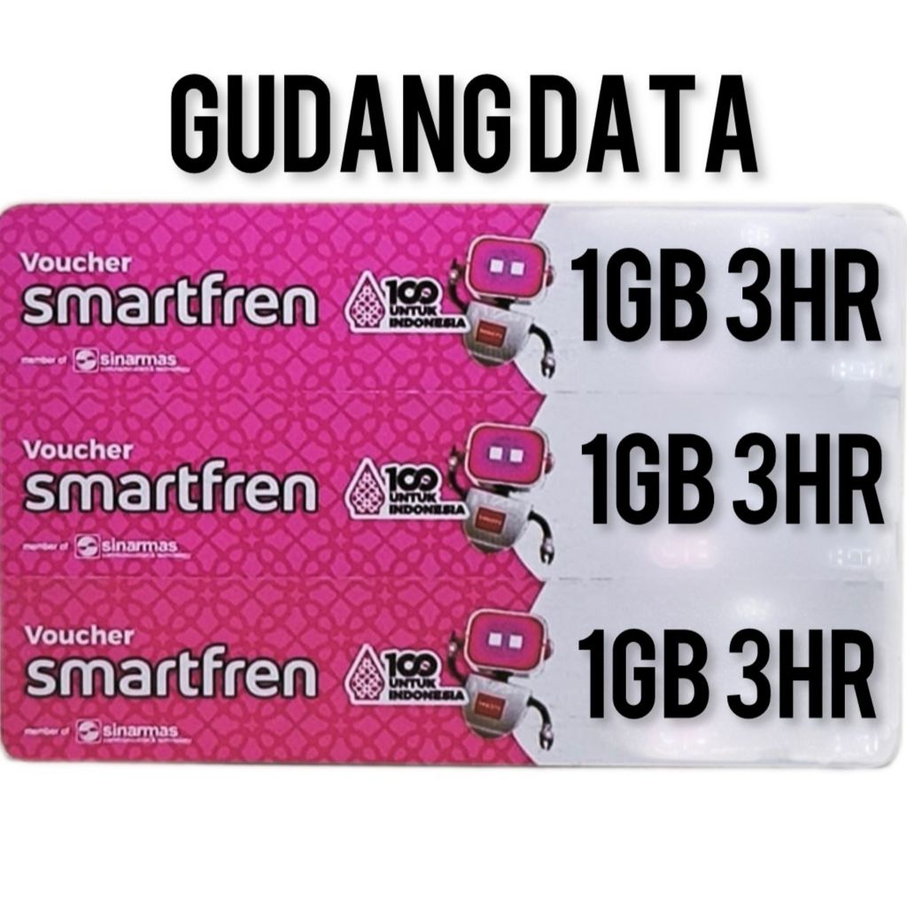 Voucher SmartFren 1GB 3Hari