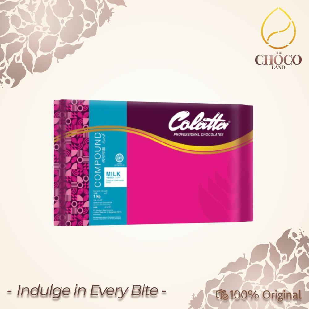 

Colatta Professional Chocolates Milk Compound 1 Kg - Cokleat Susu untuk Kreasi Baking