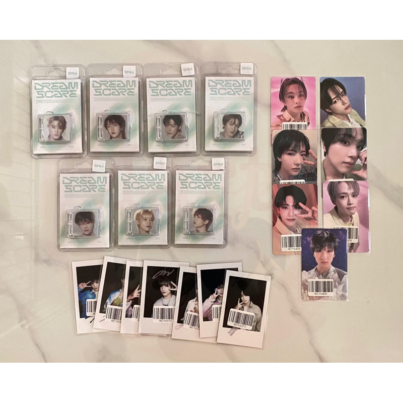 ready stock nct dream dreamscape album smini sealed kmstation polaroid photocard pola pc mark renjun