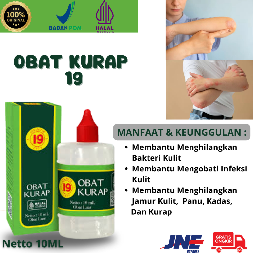 Obat Kurap 19 Asli Original Paling Ampuh