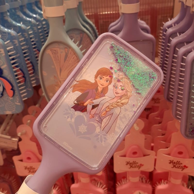sisir rambut anti kusut karakter frozen sisir rambut glitter frozen sisir rambut anak elsa anna froz