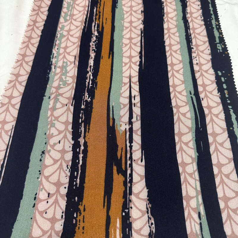 Kain Katun Rayon Motif Salur | Katun Rayon Motif Meteran