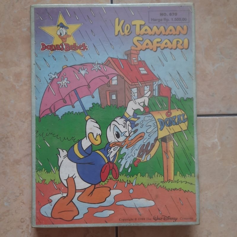 Bundel Hardcover Komik Lebar Donal Bebek Isi 9 Nomor 736 737 739 741 . . . Original