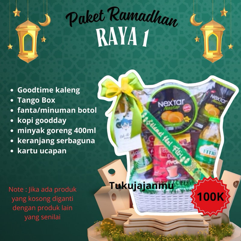 

PARCEL LEBARAN IDUL FITRI TERMURAH READY STOK