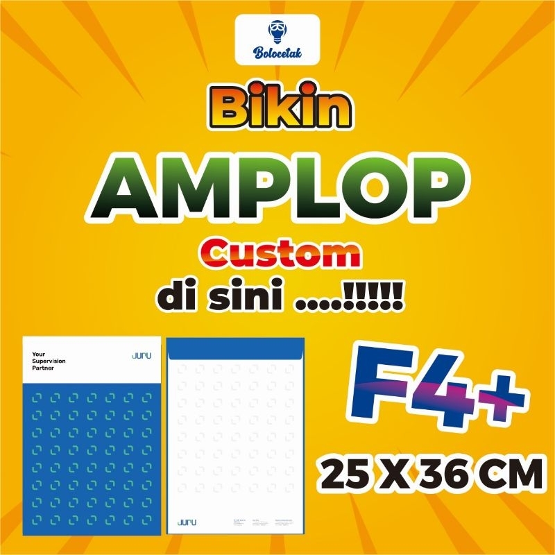 

AMPLOP DOKUMEN SURAT CUSTOM PRINT F4 FULLCOLOUR INSTANSI SEKOLAH