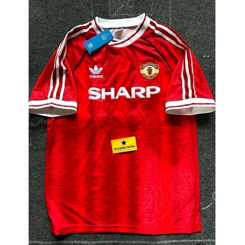 JERSEY MANCHESTER UNITED 1990 1991 RETRO 90 91 1992 1993 1989 92 93 89 HOME BLOKECORE SKENA