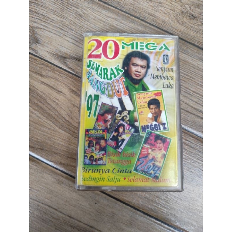 kaset pita 20 Mega semarak dangdut 97