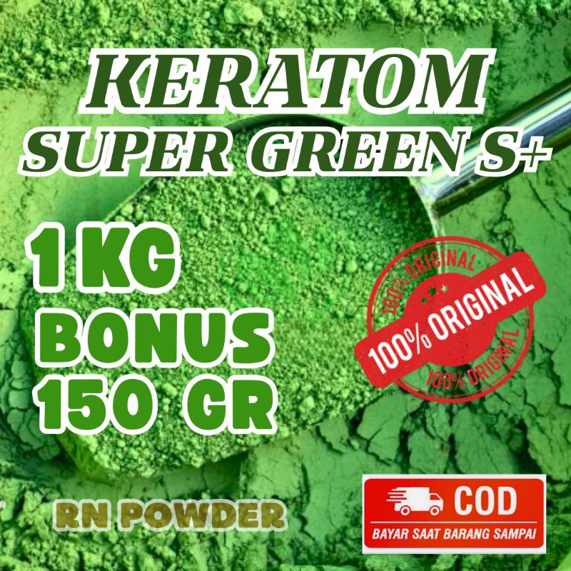 

[Original] gratis 150 GRAM bubuk purli bubuk daun purli bubuk purlik sgreen