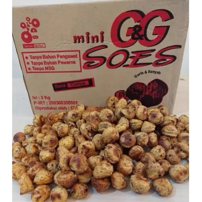 

Soes Mini GG soes Coklat Lumer 2 Kg
