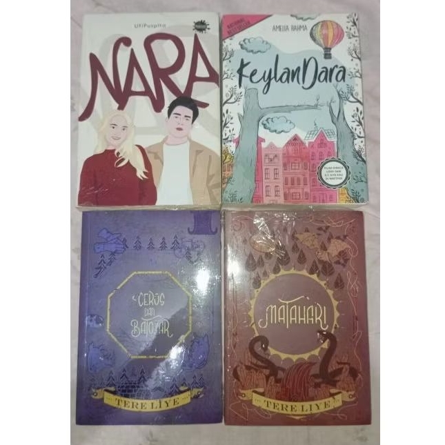 [PRELOVED] NOVEL FIKSI ORIGINAL