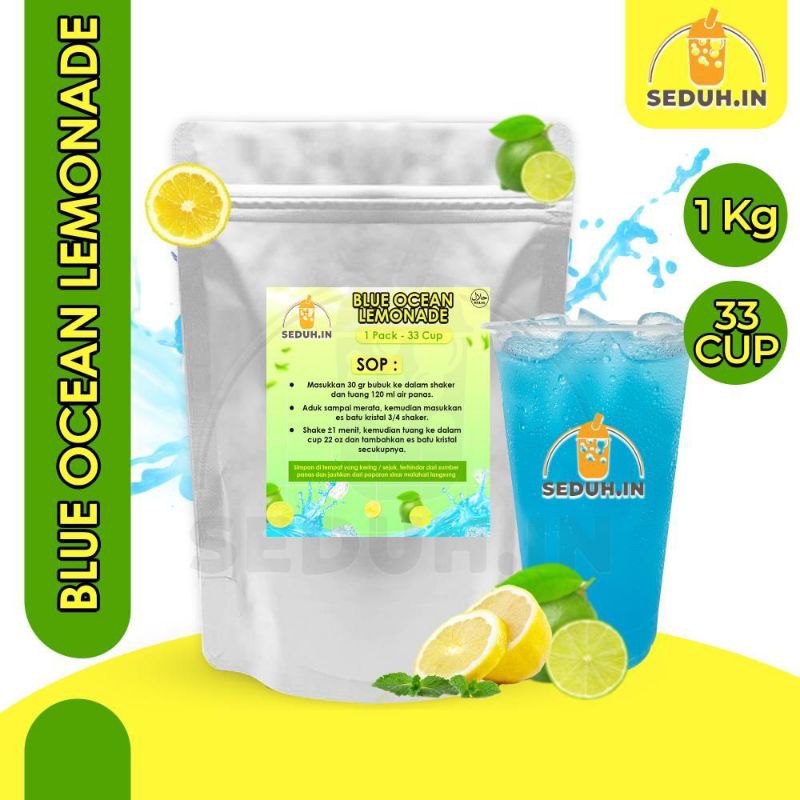 

Blue ocean Lemonade 1KG / Bubuk Minum Premium