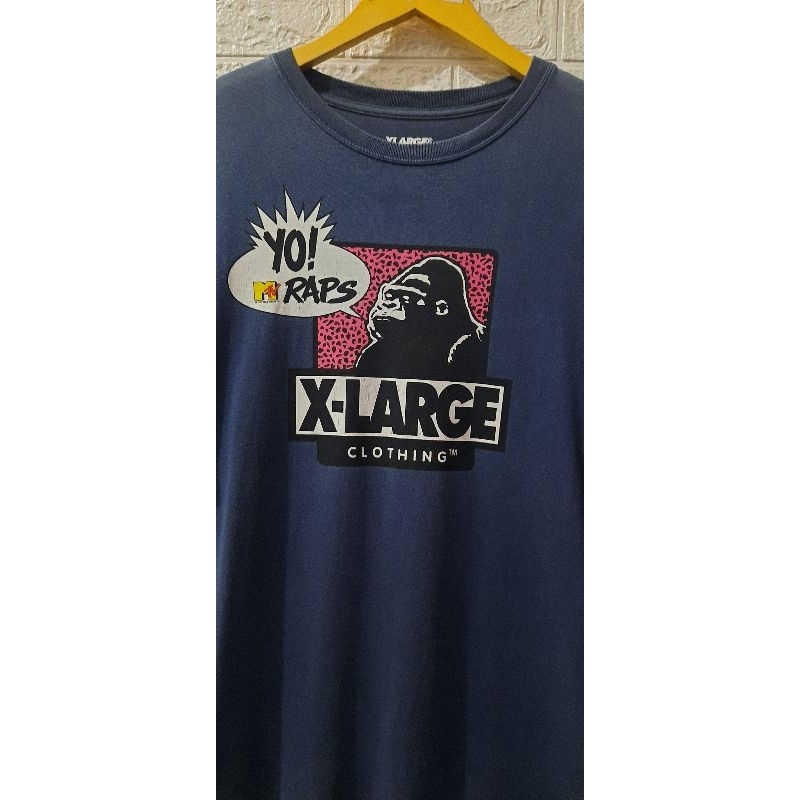 Xlarge / Xlarge x Yo Raps / Kaos Xlarge x Yo Raps / Tshirt Xlarge x Yo Raps / Xlarge Original
