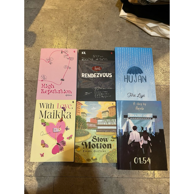 NOVEL PRELOVED DAN NOVEL AU