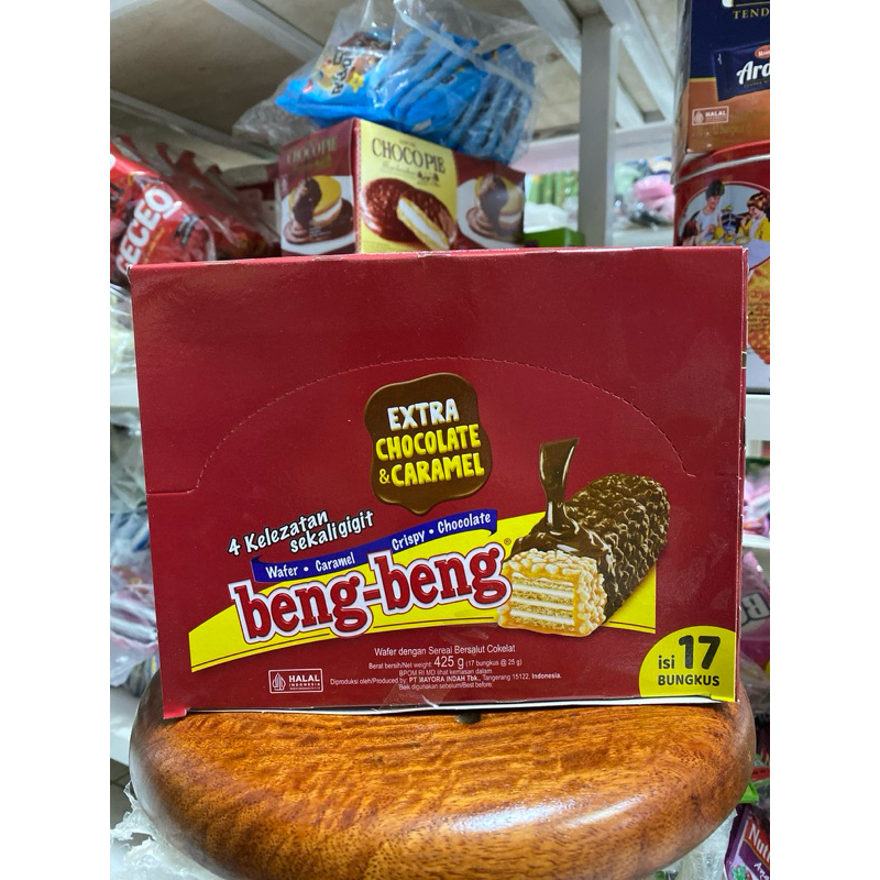 

Beng beng wafer caramel chocolatel