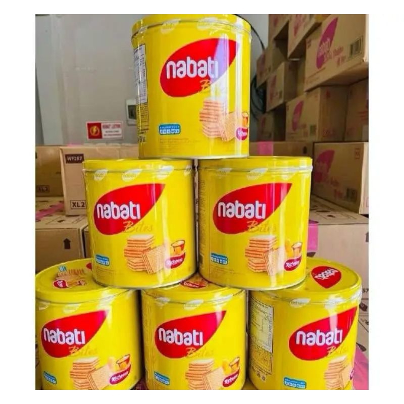 

Nabati keju 1 karton isi 6