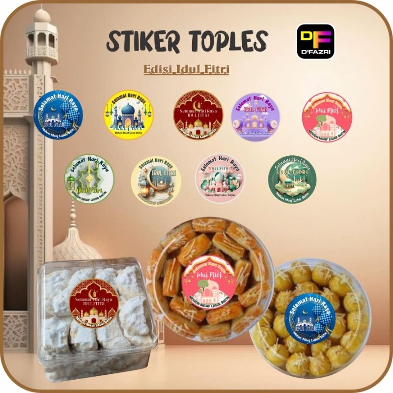 

STIKER TOPLES KUE LEBARAN