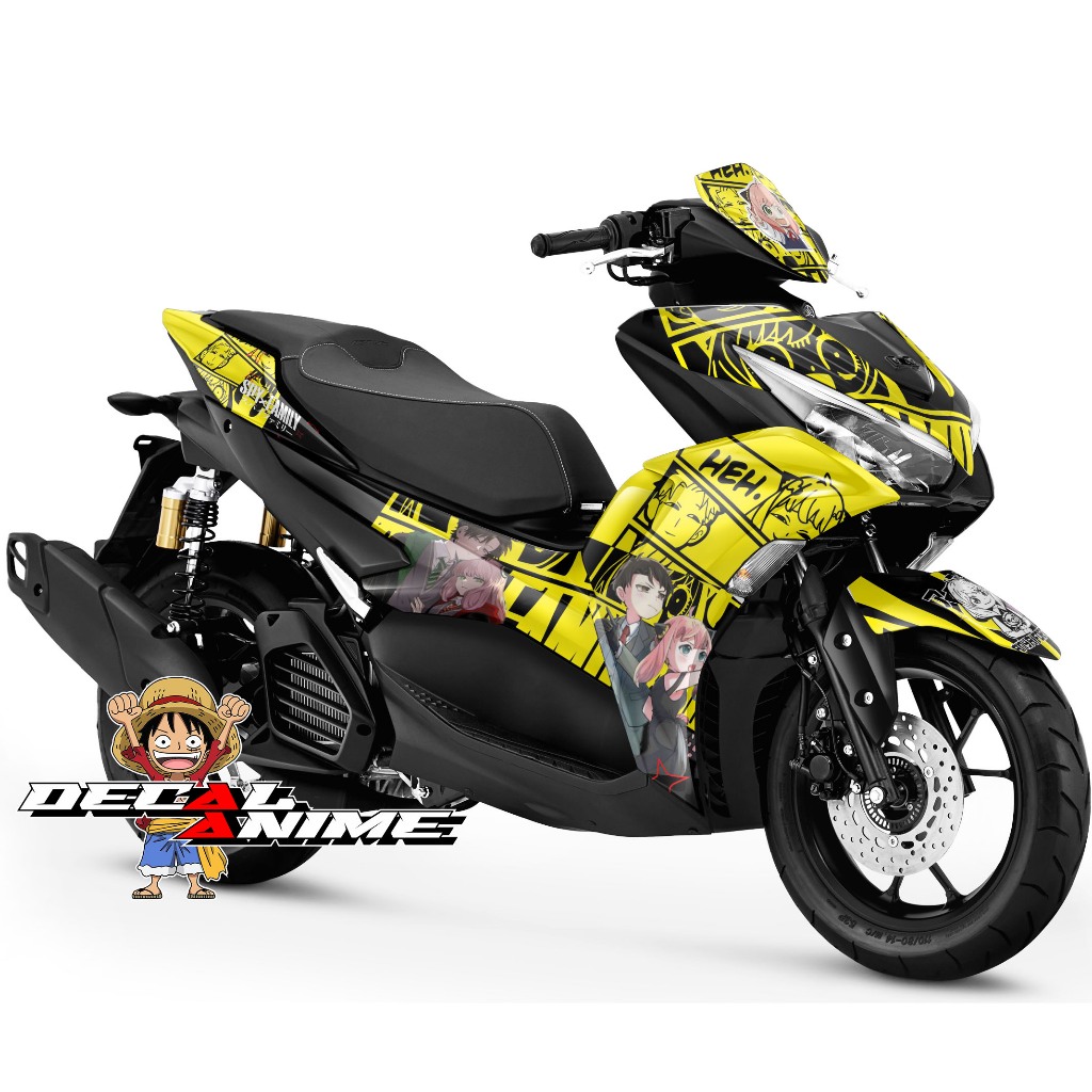 [Decal Anime] Decal Aerox Full body -Stiker Full body Aerox 155 NVX OLD NEW AEROX Anime Spy Family