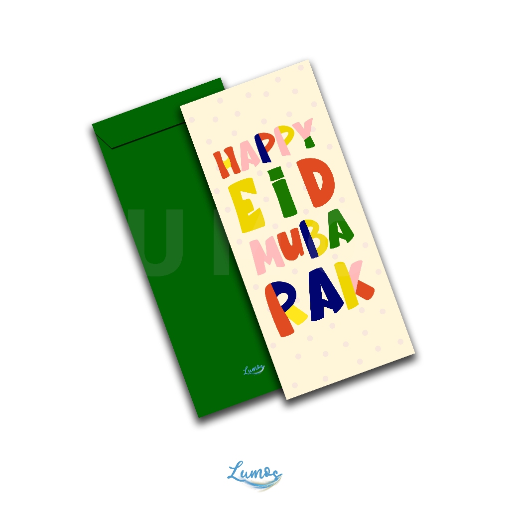 

AMPLOP LEBARAN/AMPLOP UANG/ANGPAO LEBARAN - COLOR WORD (15)