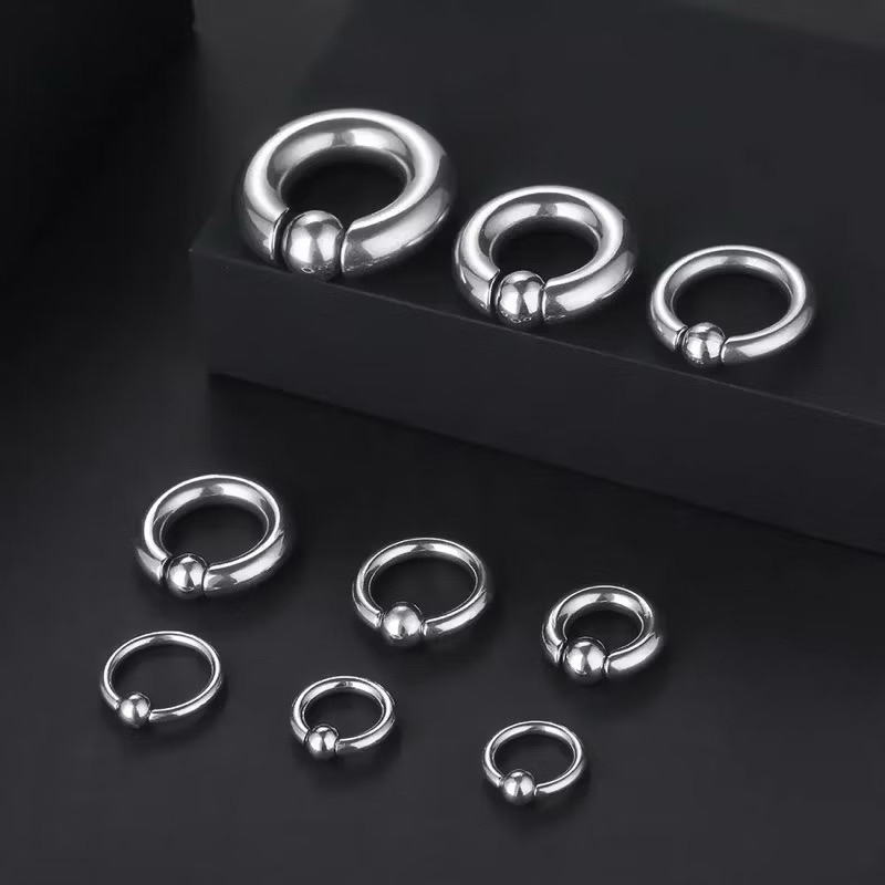 IML39 Bandulan Piercing//Bandul Pemberat Telinga//Anting Kanel//Captive Plug Piercing// Bahan