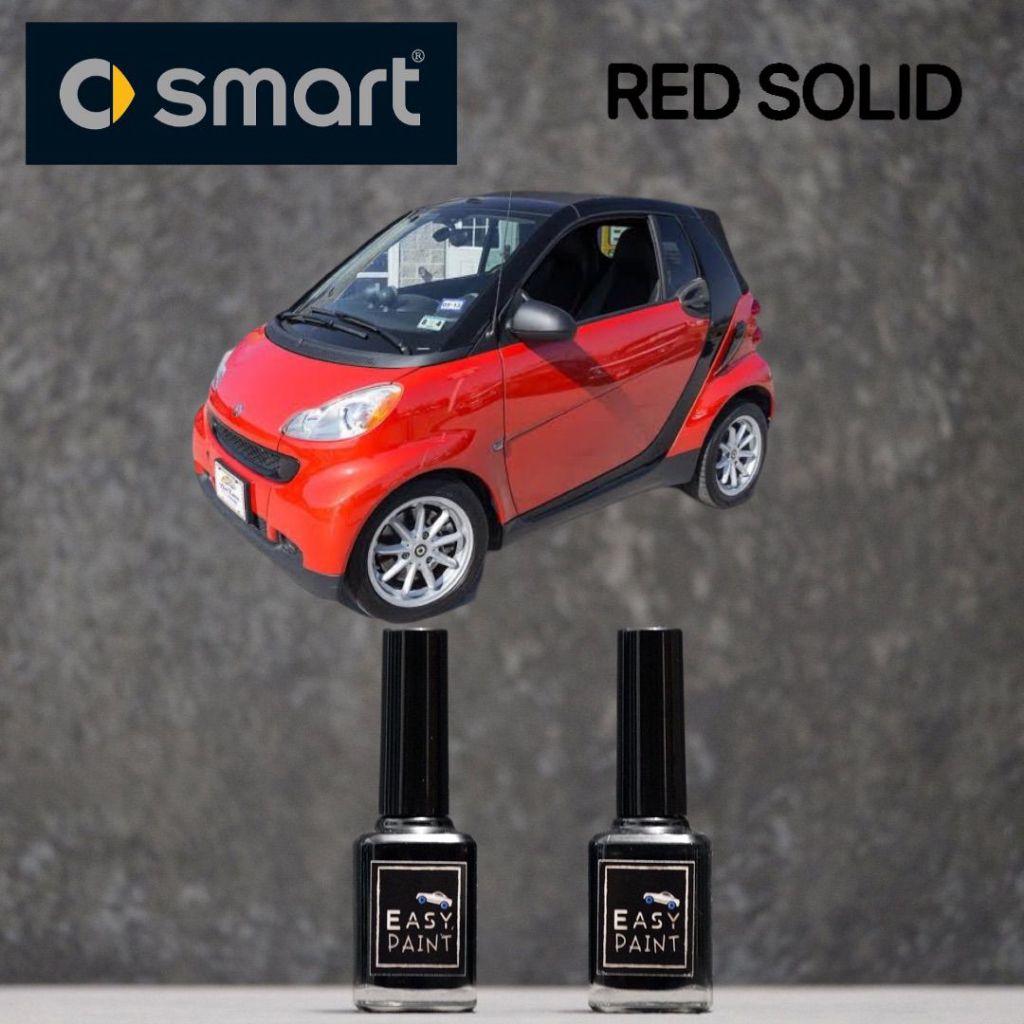 Cat Oles Mobil Red Solid Smart Fortwo For Two Merah Solid 15ml