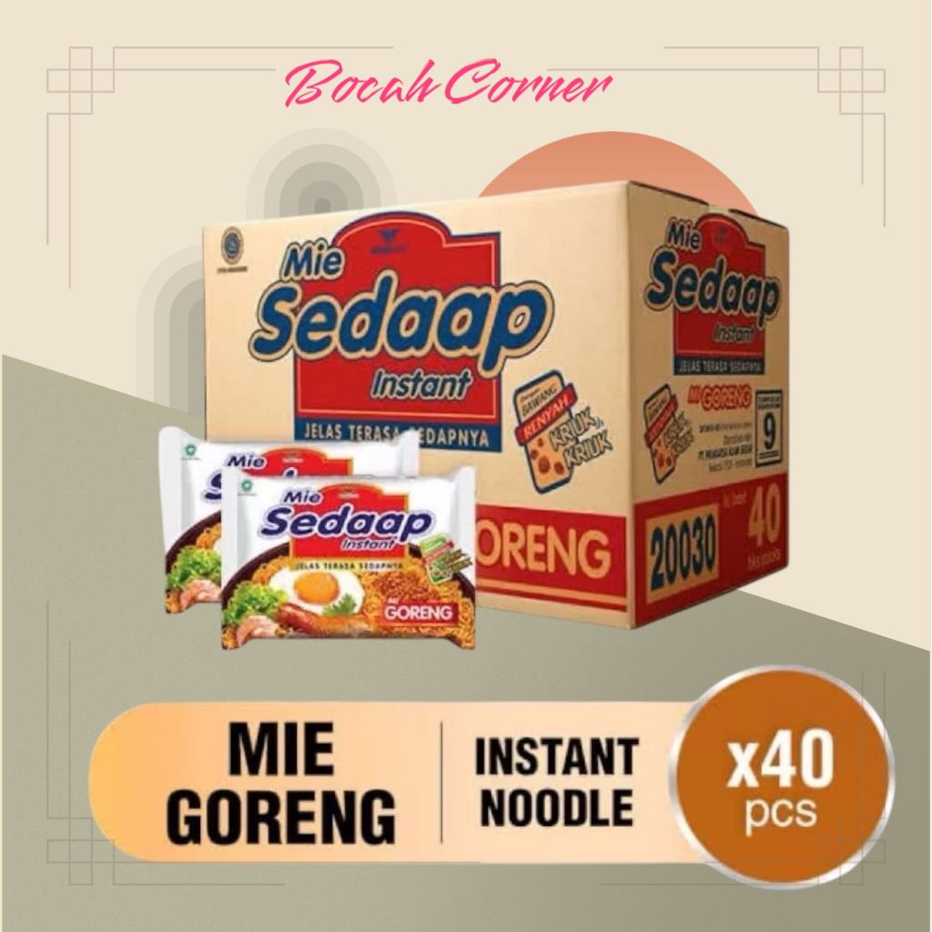 

MIE INSTAN SEDAP GORENG// INDOMIE