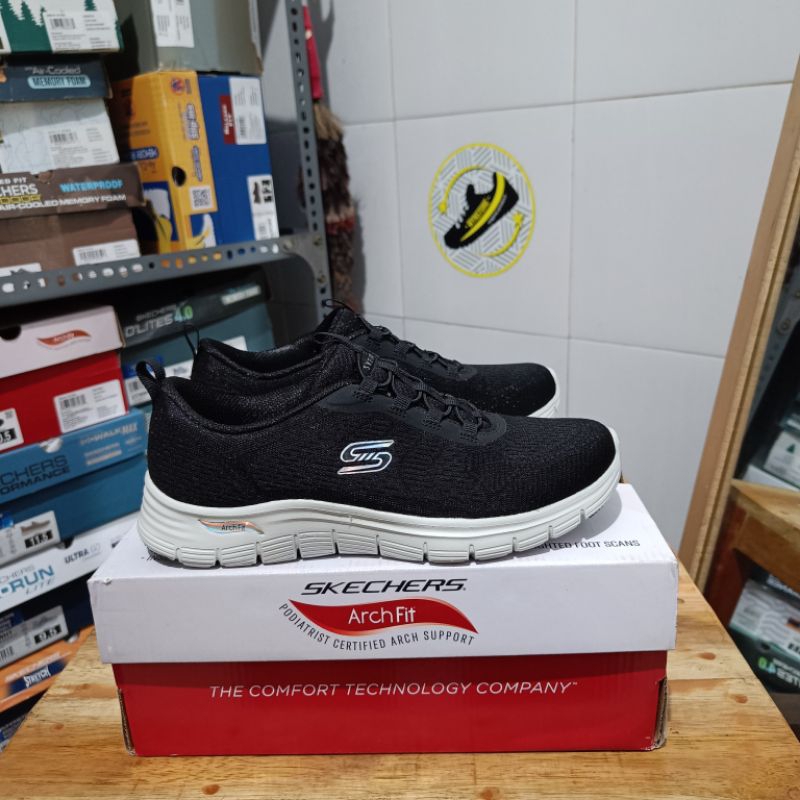 Skechers Slip On Arch Fit Vista - Aspiration / SR - Virmical / Gleaming Black / Gold / Full Black Wo