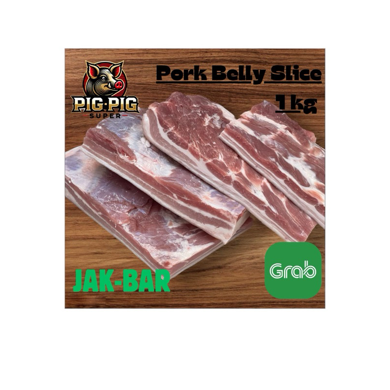 

pork belly sliced 1kg