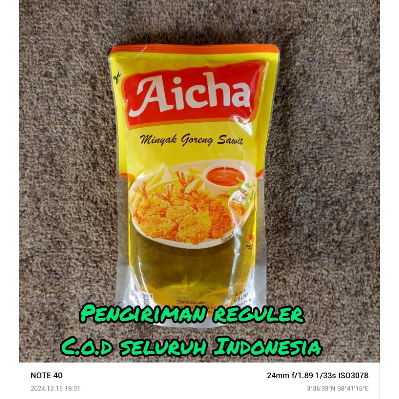 AICHA ~ MINYAK GORENG 0.9L (COD J&T DAN SPX)