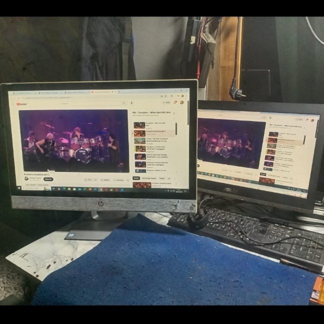 PC AIO ALL IN ONE HP PAVILION 24-R011D INTEL CORE i7-7700T GEN7 RAM DDR4 4GB DI TOMBOL POWER GK ADA 