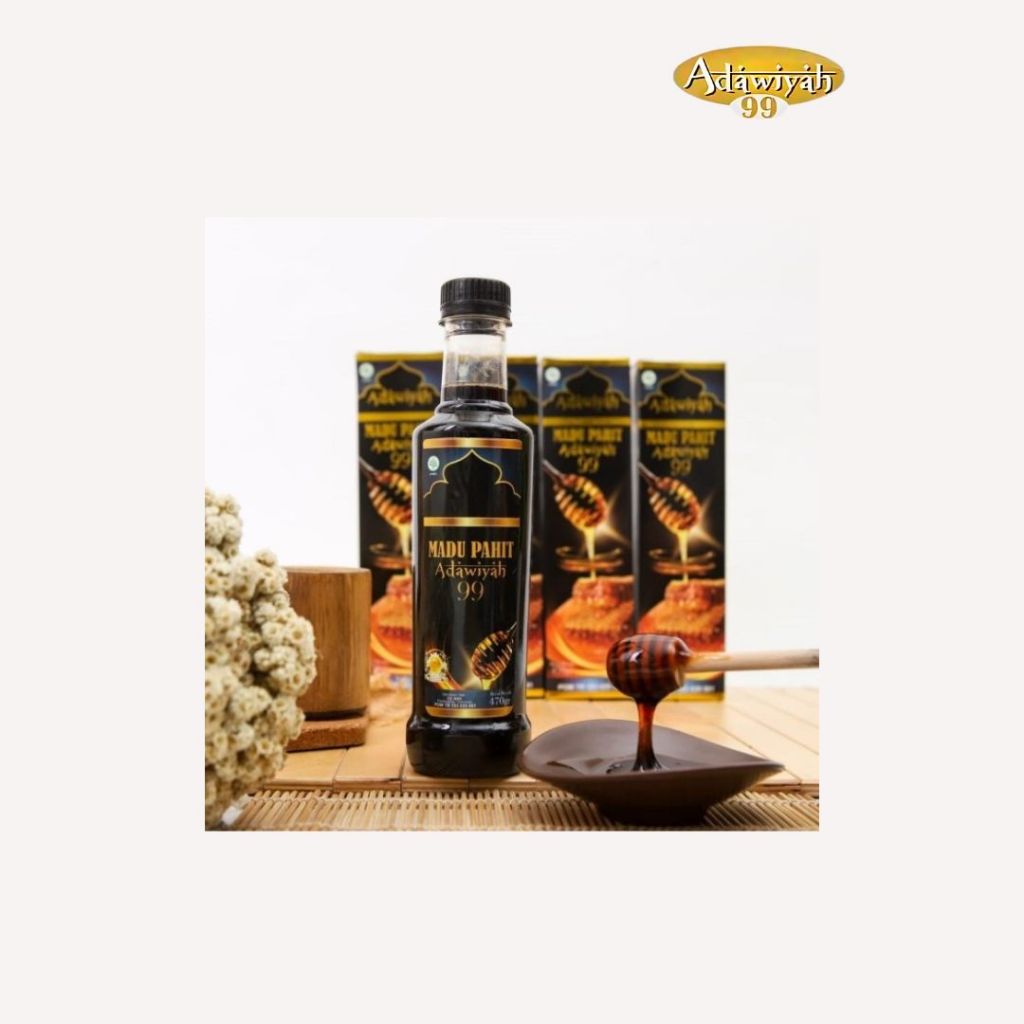 

(COD) Adawiyah99 Madu Hitam Pahit Alami Plus Propolis dan Daun Insulin Insuline Atasi Diabetes dan Kolestrol (Halal)