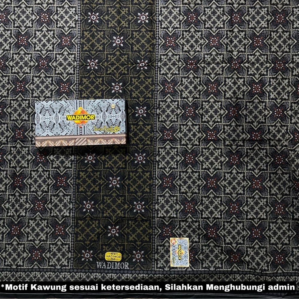 WADIMOR JAWA BATIK MOTIF KAWUNG Sarung Tenun Wadimor Jawa Batik Kawung Dewasa|Sarung Batik Gus Iqdam