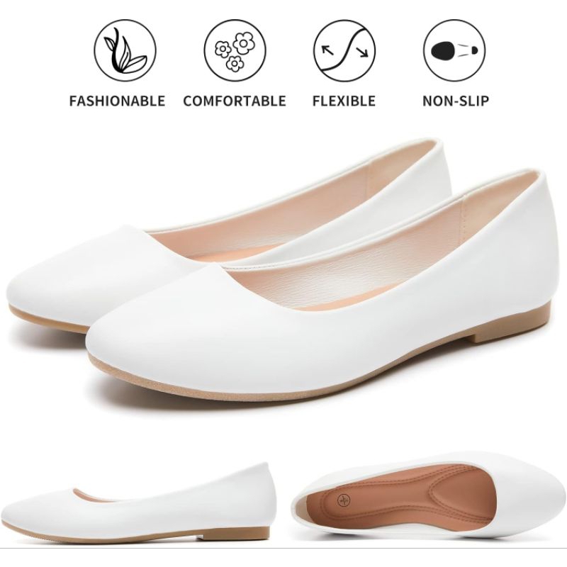 H_sepatu balet polos wanita dewasa