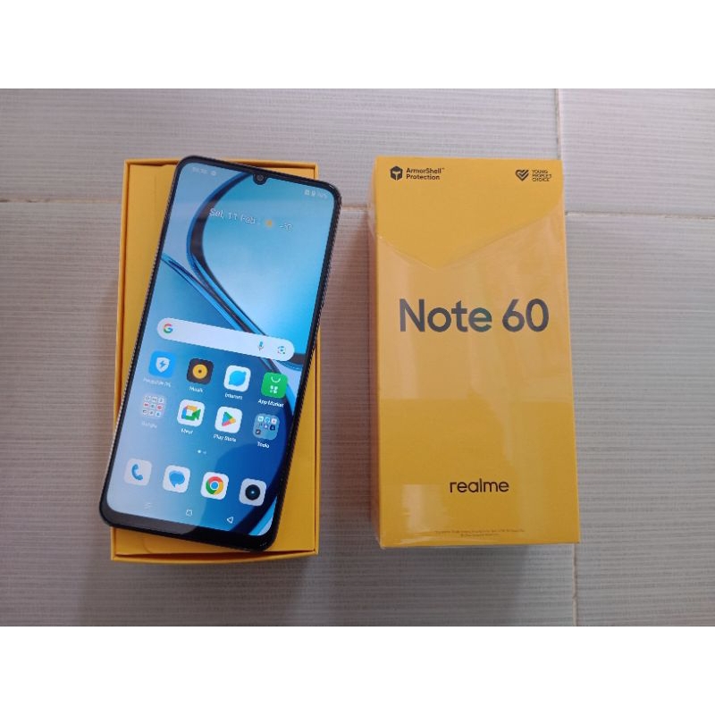 Realme Note 60 6/128 Hp Murah Second like New