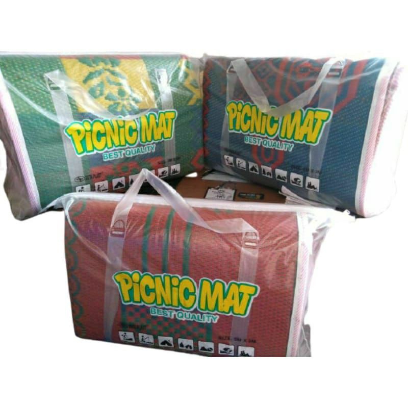 Tikar Plastic Picnic Mat Ukuran 200x300 Tikar Jumbo Picnic Mat