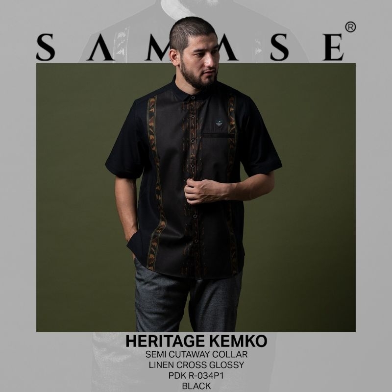 SAMASE koko kemeja kemko batik R034P limited