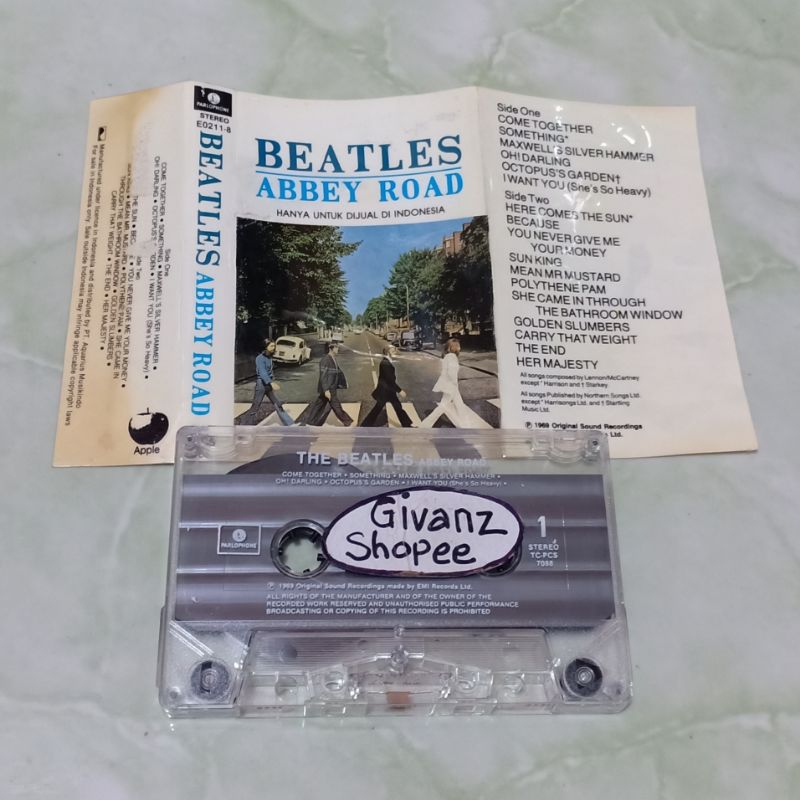 kaset pita THE BEATLES - Abbey Road