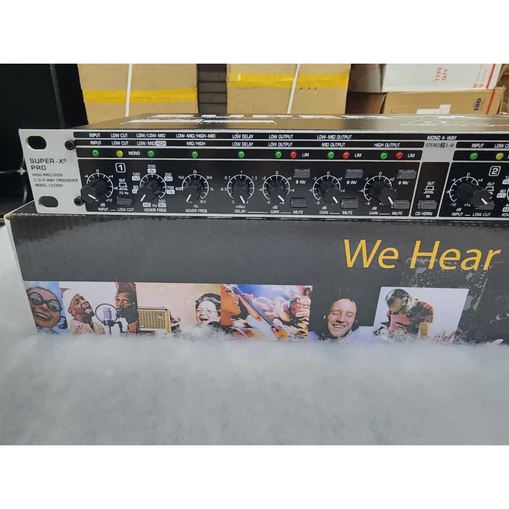 Crossover Aktif behringer CX3400 / CX 3400 – CHINA