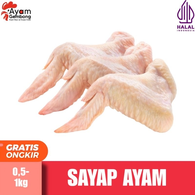 

(PROMO) SAYAP AYAM / CHICKEN WINGS AYAM BOILER MURAH